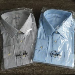 * NEW * Pair of Savile Row dress shirts (20" 34/35)